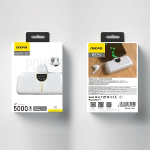 Hurtownia GSM - Powerbank Dudao K20SC USB-C 5000mAh bílý - DDA339 - {ean13} - Hurt
