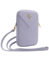 Táska Guess GUWBZPGSTEGU Zip Triangle 4G lila/purple