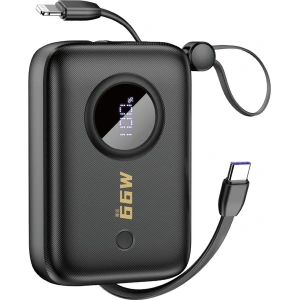 Hurtownia GSM - Powerbank Dudao K14 USB-A, USB-C, Lightning 10000mAh černý - DDA344 - {ean13} - Hurt