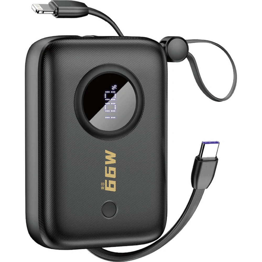 Hurtownia GSM - Powerbank Dudao K14 USB-A, USB-C, Lightning 10000mAh černý - DDA344 - {ean13} - Hurt