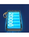 Hurtownia GSM - Solární powerbank Dudao K18+ USB-A, USB-C, Lightning, microUSB 20000mAh černý - DDA345 - {ean13} - Hurt