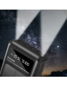 Hurtownia GSM - Solar-Powerbank Dudao K18+ USB-A, USB-C, Lightning, microUSB 20000mAh schwarz - DDA345 - {ean13} - Hurt