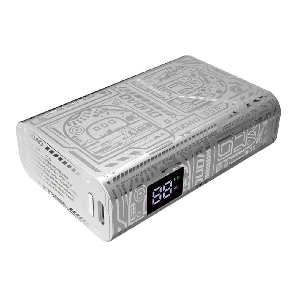 Hurtownia GSM - Powerbank Dudao K20 USB-A / USB-C 10000mAh 22.5W ezüst - DDA346 - {ean13} - Hurt