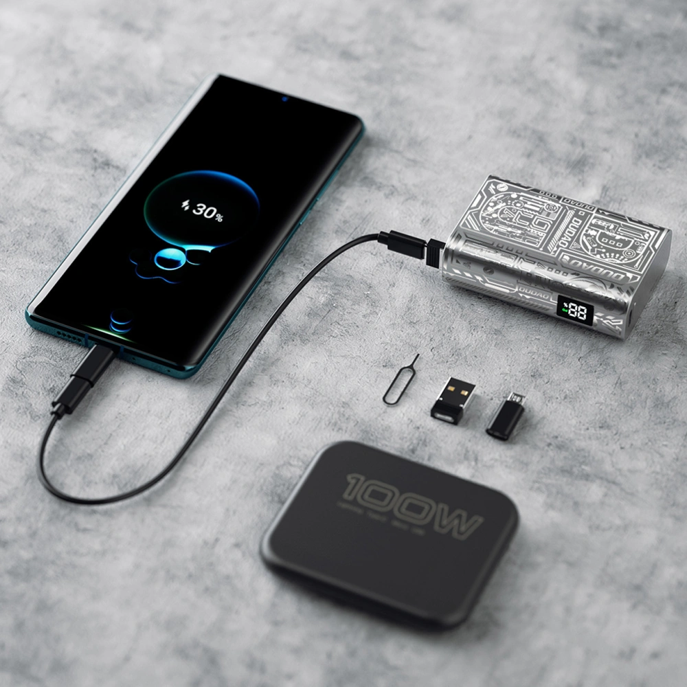 Hurtownia GSM - Powerbank Dudao K20 USB-A / USB-C 10000mAh 22.5W ezüst - DDA346 - {ean13} - Hurt