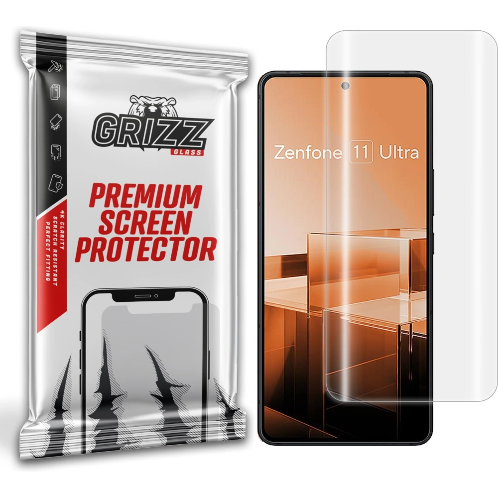 Hurtownia GSM - Fólie hydrogelová GrizzGlass Hydrofilm pro Asus Zenfone 11 Ultra - GRZ8877 - {ean13} - Hurt