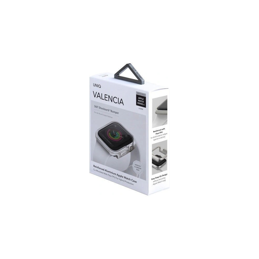 Wholesale UNIQ Valencia case Apple Watch 4/5/6/7/8/9/SE 44/45mm silver/titanium silver - UNIQ110TITSLV - {ean13} - Hurt