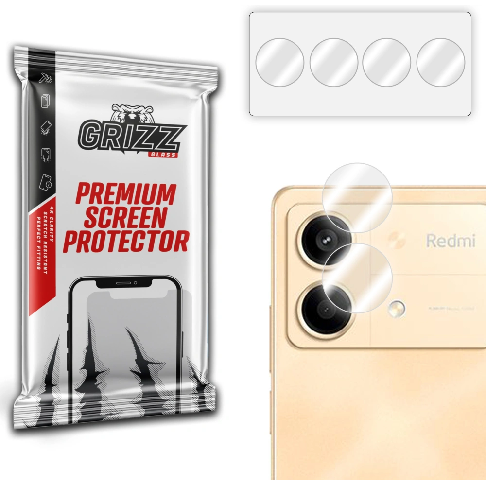 Hurtownia GSM - Üveg a GrizzGlass HybridGlass kamerához Xiaomi Poco X6 Neo-hoz - GRZ8895 - {ean13} - Hurt