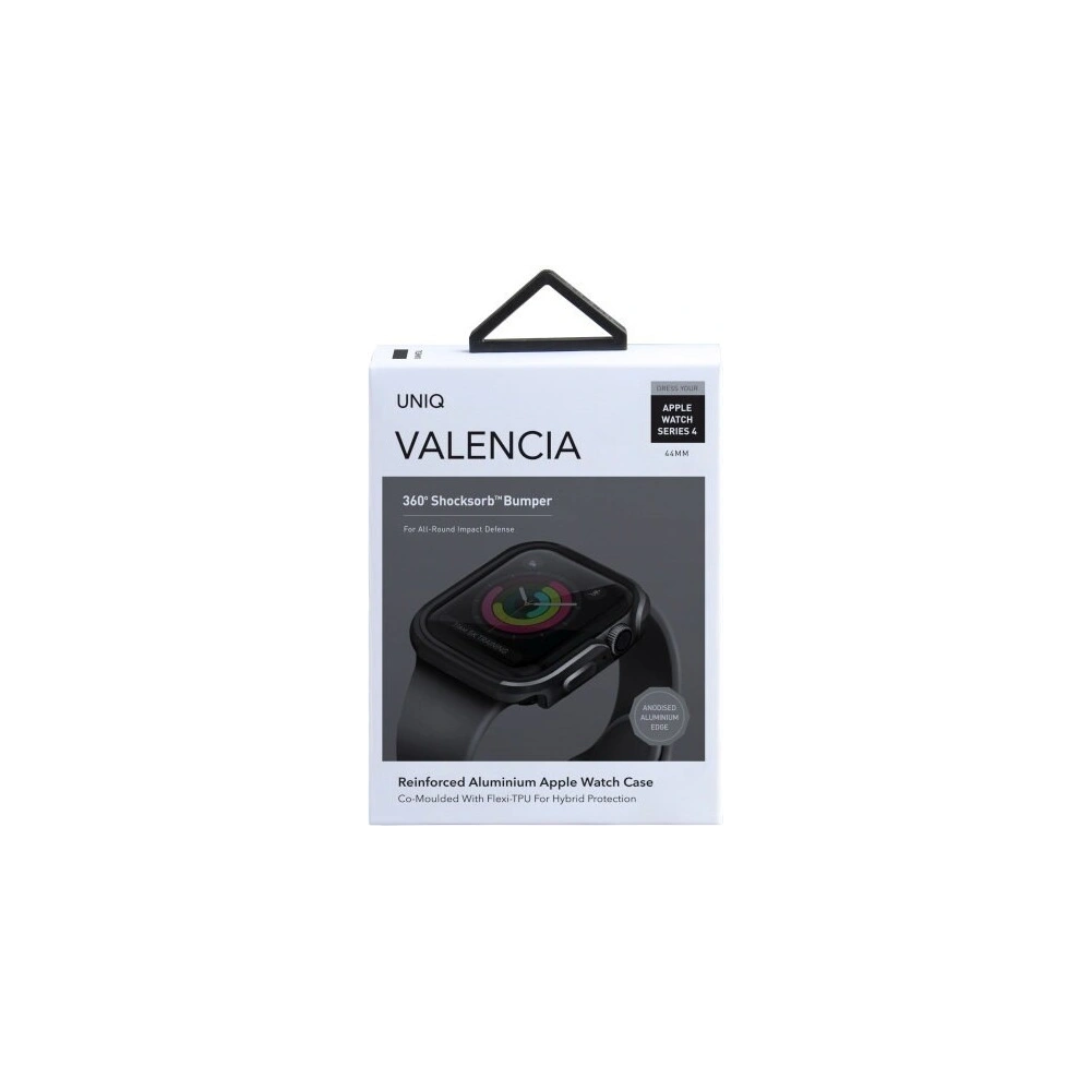 Wholesale UNIQ Valencia case Apple Watch 4/5/6/7/8/9/SE 44/45mm gray/gunmetal grey - UNIQ111GUNMETALGRY - {ean13} - Hurt