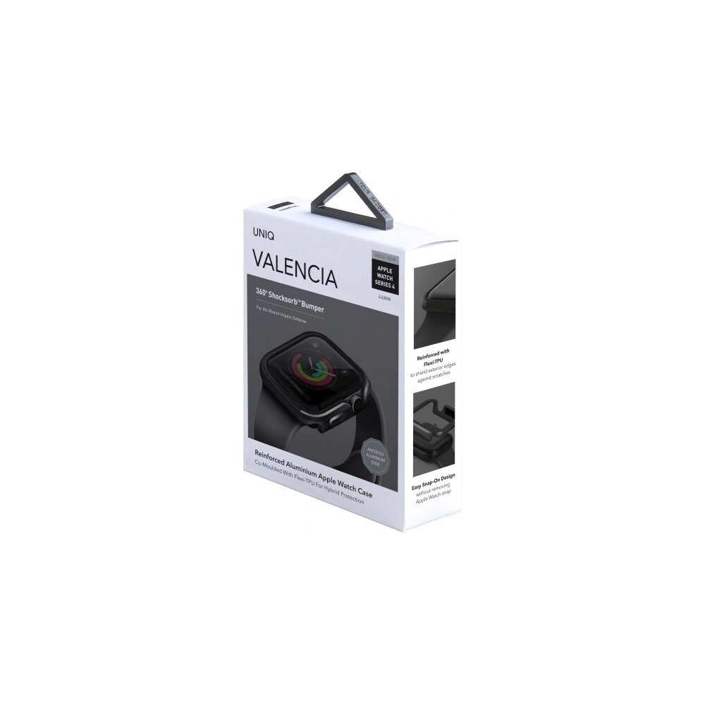 Wholesale UNIQ Valencia case Apple Watch 4/5/6/7/8/9/SE 44/45mm gray/gunmetal grey - UNIQ111GUNMETALGRY - {ean13} - Hurt
