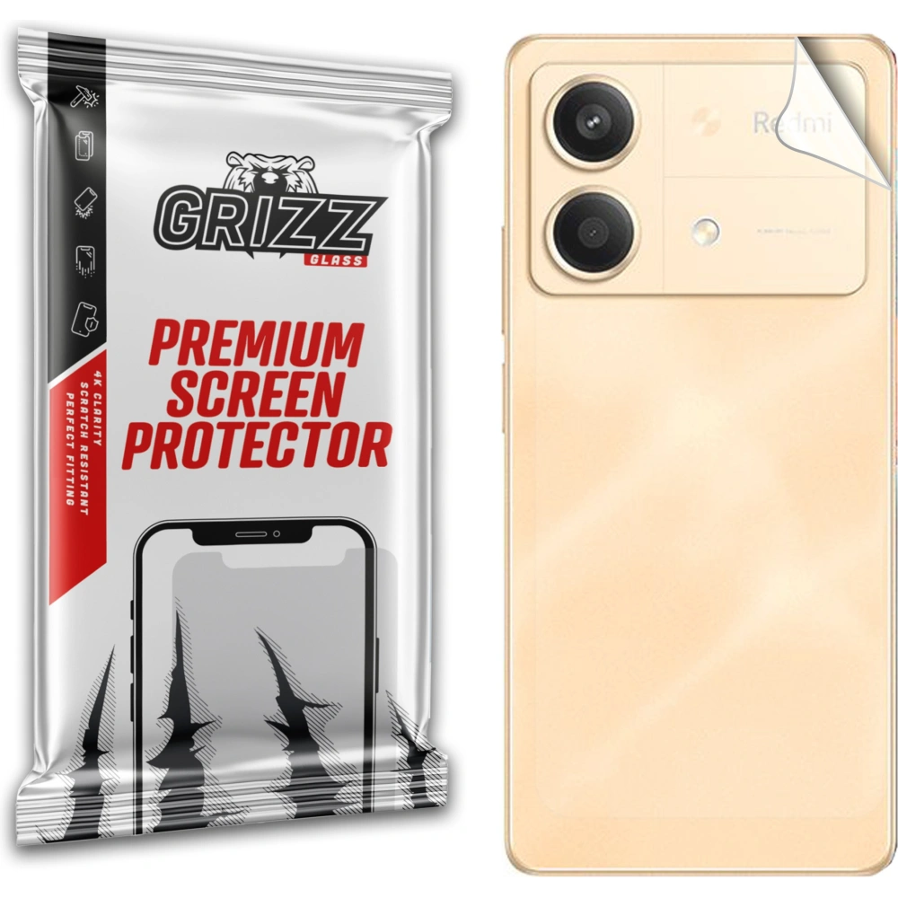 Hurtownia GSM - Folie GrizzGlass SatinSkin spate pentru Xiaomi Poco X6 Neo - GRZ8902 - {ean13} - Hurt