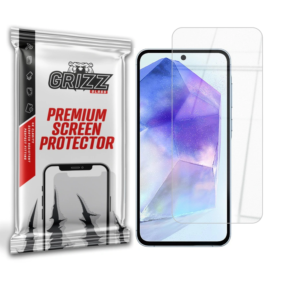 Hurtownia GSM - Sticlă hibridă GrizzGlass HybridGlass pentru Samsung Galaxy A55 - GRZ8904 - {ean13} - Hurt