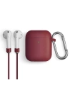 Hurtownia GSM - Etui UNIQ Vencer Apple AirPods 1/2 Silicone bordowy/burgundy maroon - UNIQ113BURGUNDY - {ean13} - Hurt