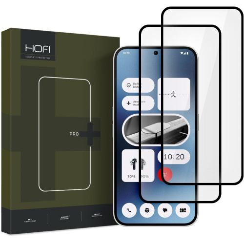 Hofi Distributor - 5906302308309 - HOFI487 - Hofi Glass Pro+ Nothing Phone 2a Black [2 PACK] - B2B homescreen