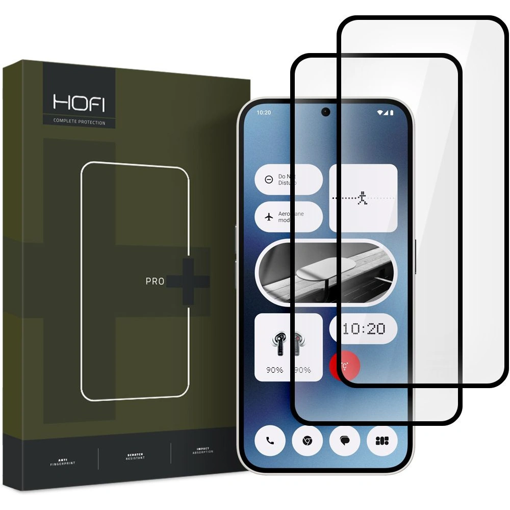 Hurtownia GSM - Szkło hartowane Hofi Glass Pro+ Nothing Phone 2a Black [2 PACK] - HOFI487 - {ean13} - Hurt
