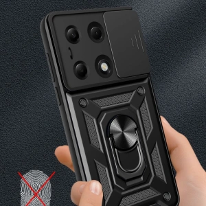 Hurtownia GSM - Etui Tech-Protect CamShield Pro Xiaomi Redmi Note 13 Pro 5G / POCO X6 5G Černá - THP2723 - {ean13} - Hurt