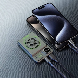 Hurtownia GSM - Powerbank Dudao K24 USB-A, USB-C 10000mAh šedý - DDA348 - {ean13} - Hurt