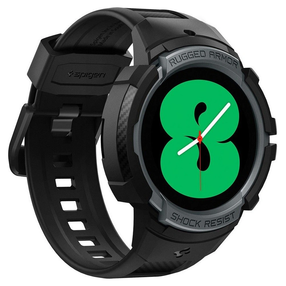 Hurtownia GSM - [OUTLET] Gürtel Spigen Rugged Armor Pro Samsung Galaxy Watch 4 44mm Anthrazitgrau - OT-589 - {ean13} - Hurt