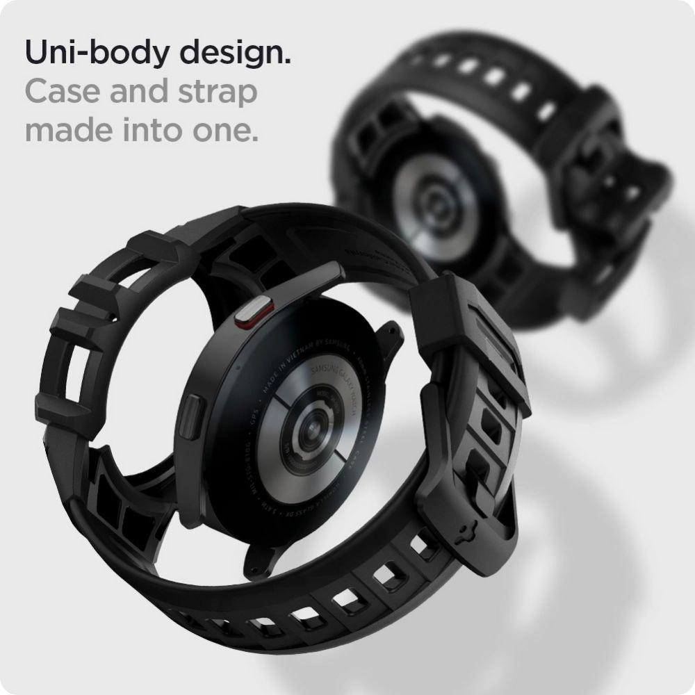 Hurtownia GSM - [OUTLET] Gürtel Spigen Rugged Armor Pro Samsung Galaxy Watch 4 44mm Anthrazitgrau - OT-589 - {ean13} - Hurt