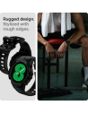 Hurtownia GSM - [OUTLET] Pásek Spigen Rugged Armor Pro Samsung Galaxy Watch 4 44mm Charcoal Gray - OT-589 - {ean13} - Hurt