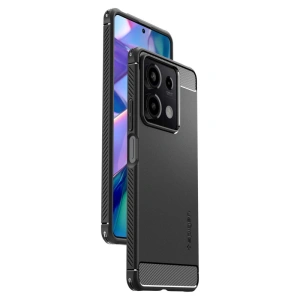 Hurtownia GSM - Etui Spigen Rugged Armor Xiaomi Redmi Note 13 5G Matt Fekete - SPN3377 - {ean13} - Hurt