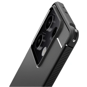 Hurtownia GSM - Etui Spigen Rugged Armor Xiaomi Redmi Note 13 5G Matt Fekete - SPN3377 - {ean13} - Hurt
