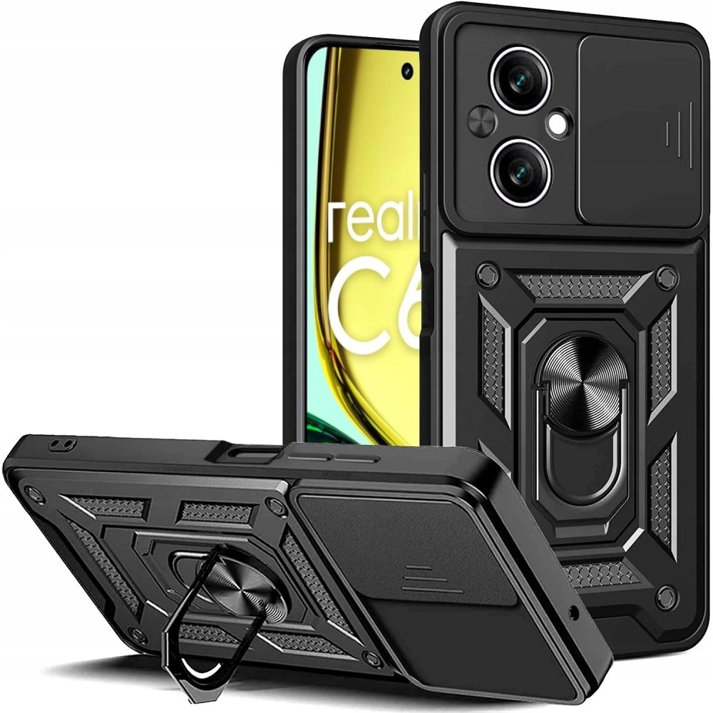 Hurtownia GSM - Etui Tech-Protect CamShield Pro Realme C67 4G Negru - THP2724 - {ean13} - Hurt
