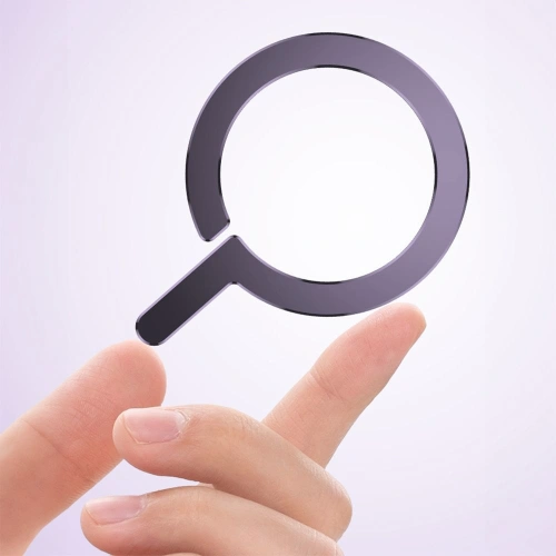 Magnetyczne pierścienie Tech-Protect MetalRing MagSafe Black & Silver [2 PACK]