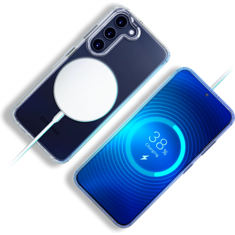 Etui 3MK MagCase Samsung Galaxy S23+ Plus átlátszó