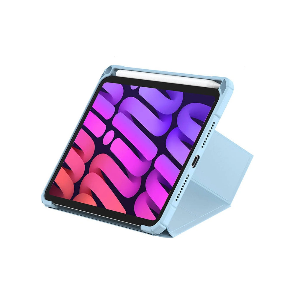 Hurtownia GSM - Etui Apple iPad mini 2021 (6. generație) / iPad mini 8.3" 2024 7gen Baseus Minimalist albastre - BSU4863 - {ean13} - Hurt