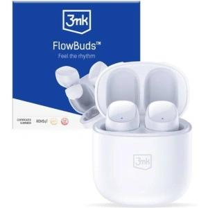 Wholesale 3MK FlowBuds Bluetooth 5.3 wireless headphones white - 3MK5869 - {ean13} - Hurt