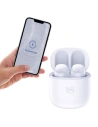 Hurtownia GSM - Słuchawki dokanałowe bezprzewodowe 3MK FlowBuds Bluetooth 5.3 białe - 3MK5869 - {ean13} - Hurt