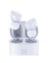 Hurtownia GSM - Słuchawki dokanałowe bezprzewodowe 3MK FlowBuds Bluetooth 5.3 białe - 3MK5869 - {ean13} - Hurt