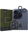 Szkło na obiektyw aparatu Hofi Camring Pro+ Apple iPhone 15 Pro / 15 Pro Max Navy