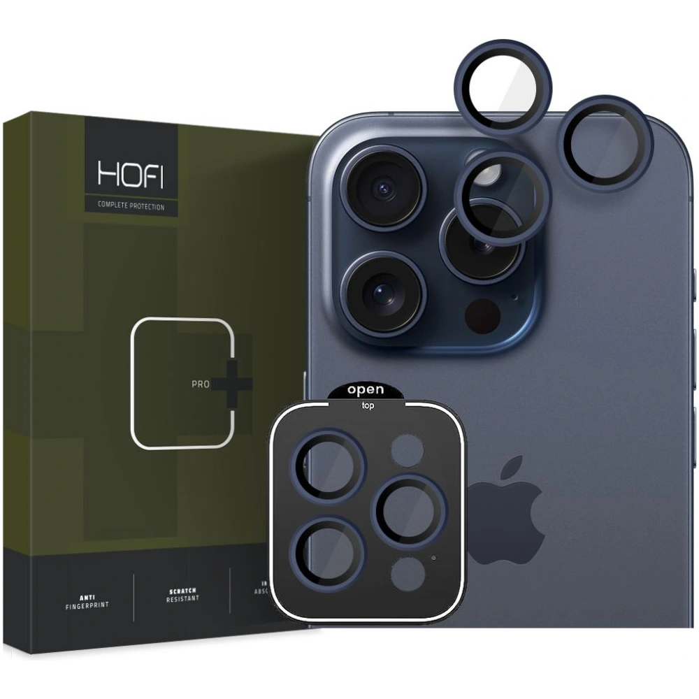 Hurtownia GSM - Glas für das Kameraobjektiv Hofi Camring Pro+ Apple iPhone 15 Pro / 15 Pro Max Navy - HOFI488 - {ean13} - Hurt