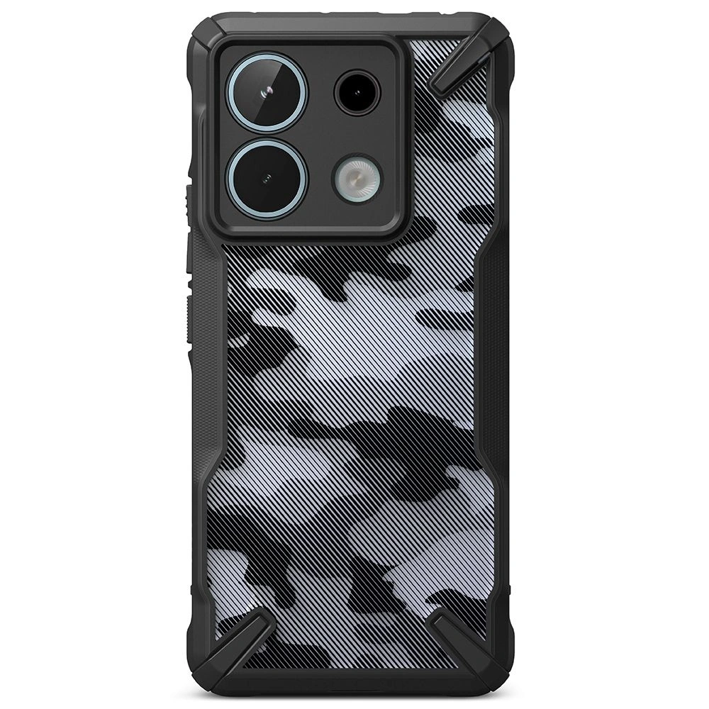 Hurtownia GSM - Case Ringke Fusion-X Xiaomi Redmi Note 13 Pro 5G / POCO X6 5G Camo Schwarz - RGK1960 - {ean13} - Hurt