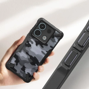 Hurtownia GSM - Case Ringke Fusion-X Xiaomi Redmi Note 13 Pro 5G / POCO X6 5G Camo Schwarz - RGK1960 - {ean13} - Hurt