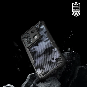 Hurtownia GSM - Etui Ringke Fusion-X Xiaomi Redmi Note 13 Pro 5G / POCO X6 5G Camo Black - RGK1960 - {ean13} - Hurt