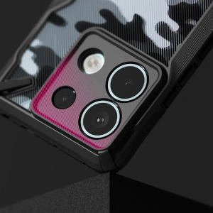Hurtownia GSM - Case Ringke Fusion-X Xiaomi Redmi Note 13 Pro 5G / POCO X6 5G Camo Schwarz - RGK1960 - {ean13} - Hurt