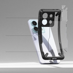 Hurtownia GSM - Case Ringke Fusion-X Xiaomi Redmi Note 13 Pro 5G / POCO X6 5G Schwarz - RGK1961 - {ean13} - Hurt