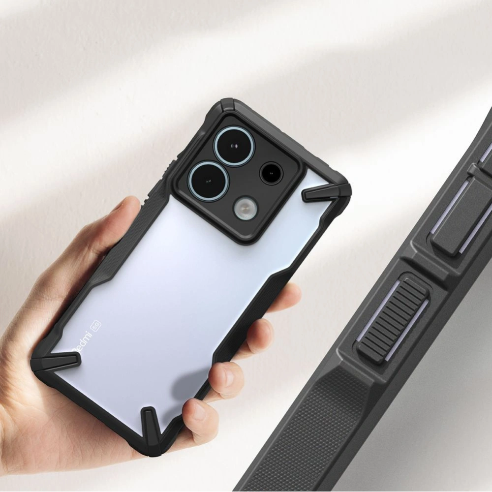 Hurtownia GSM - Case Ringke Fusion-X Xiaomi Redmi Note 13 Pro 5G / POCO X6 5G Schwarz - RGK1961 - {ean13} - Hurt