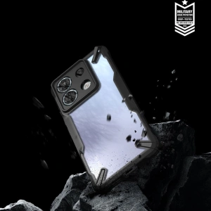 Hurtownia GSM - Case Ringke Fusion-X Xiaomi Redmi Note 13 Pro 5G / POCO X6 5G Schwarz - RGK1961 - {ean13} - Hurt