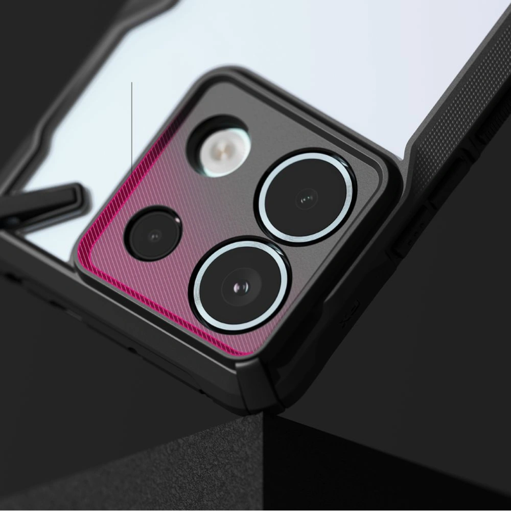 Hurtownia GSM - Case Ringke Fusion-X Xiaomi Redmi Note 13 Pro 5G / POCO X6 5G Schwarz - RGK1961 - {ean13} - Hurt