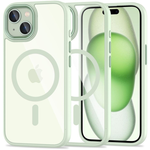 Hurtownia Tech-Protect - 5906302307982 - THP2727 - Etui Tech-Protect MagMat MagSafe Apple iPhone 15 green/clear - B2B homescreen