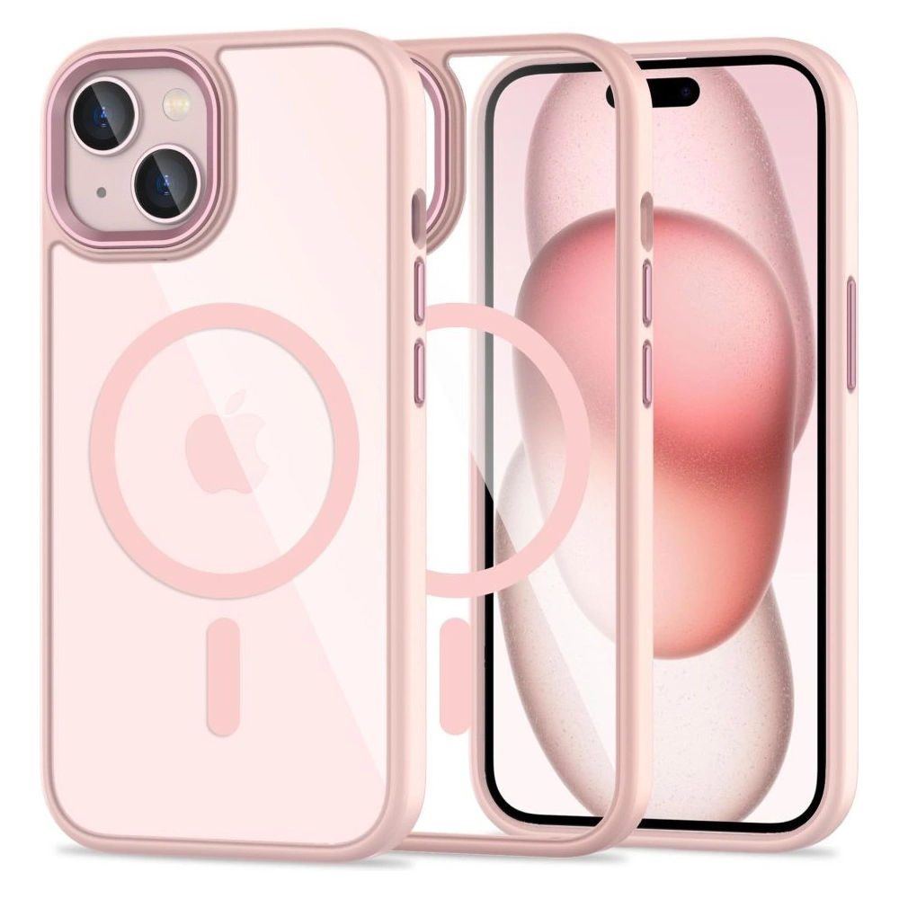 Hurtownia GSM - Etui Tech-Protect MagMat MagSafe Apple iPhone 15 roz/transparent - THP2728 - {ean13} - Hurt