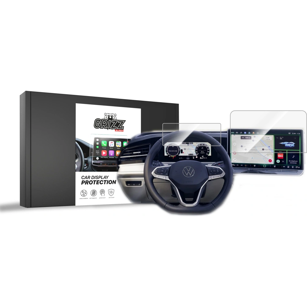 Hurtownia GSM - Keramische Folie GrizzGlass CarDisplay Schutz für Volkswagen VW Tiguan 3 15" 2024 [2w1] - GRZ8910 - {ean13} - Hurt