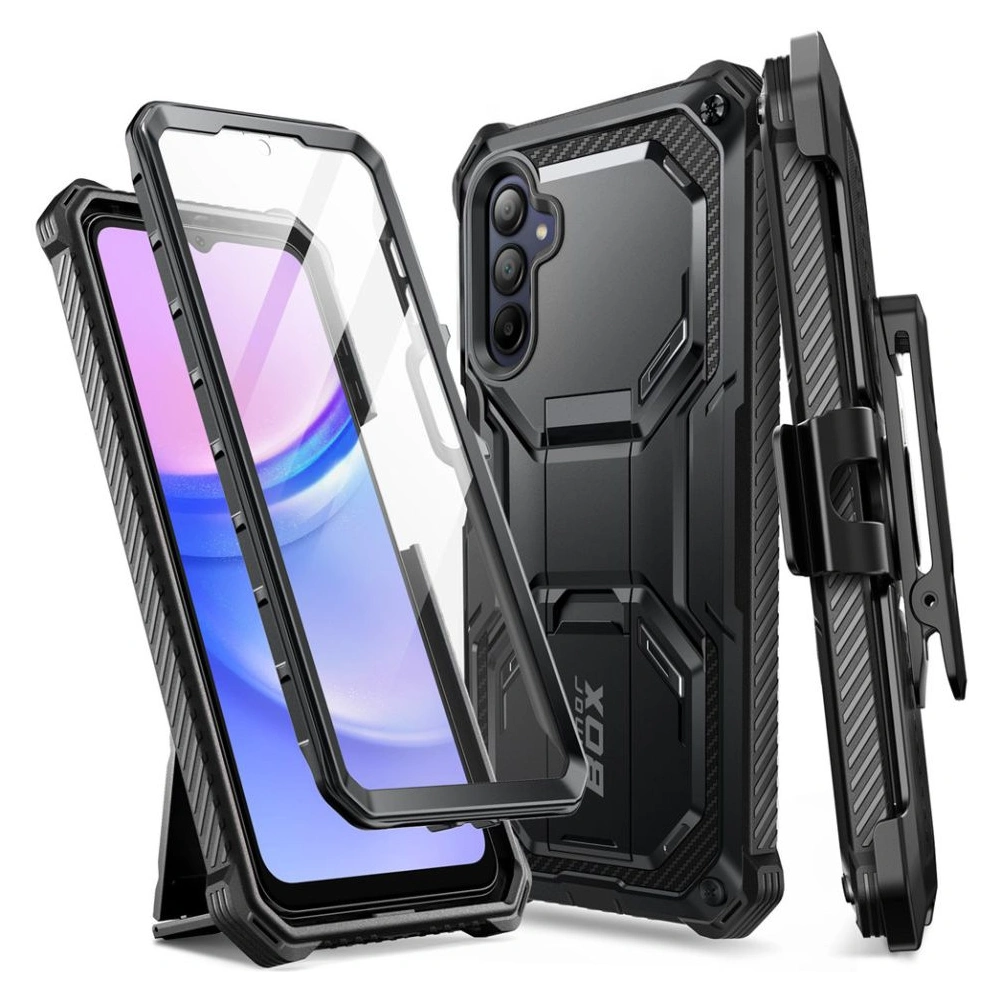 Hurtownia GSM - Etui Supcase IBLSN ArmorBox Samsung Galaxy A15 4G / 5G černé - SPC438 - {ean13} - Hurt