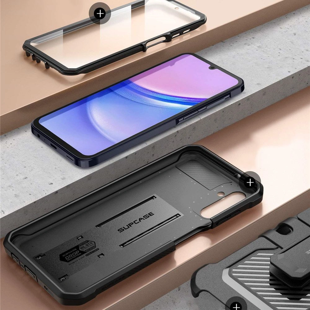 Hurtownia GSM - Etui Supcase Unicorn Beetle Pro Samsung Galaxy A15 4G / 5G černé - SPC439 - {ean13} - Hurt