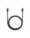 Kábel Satechi USB-C / USB-C Thunderbolt 4 1m fonott fekete