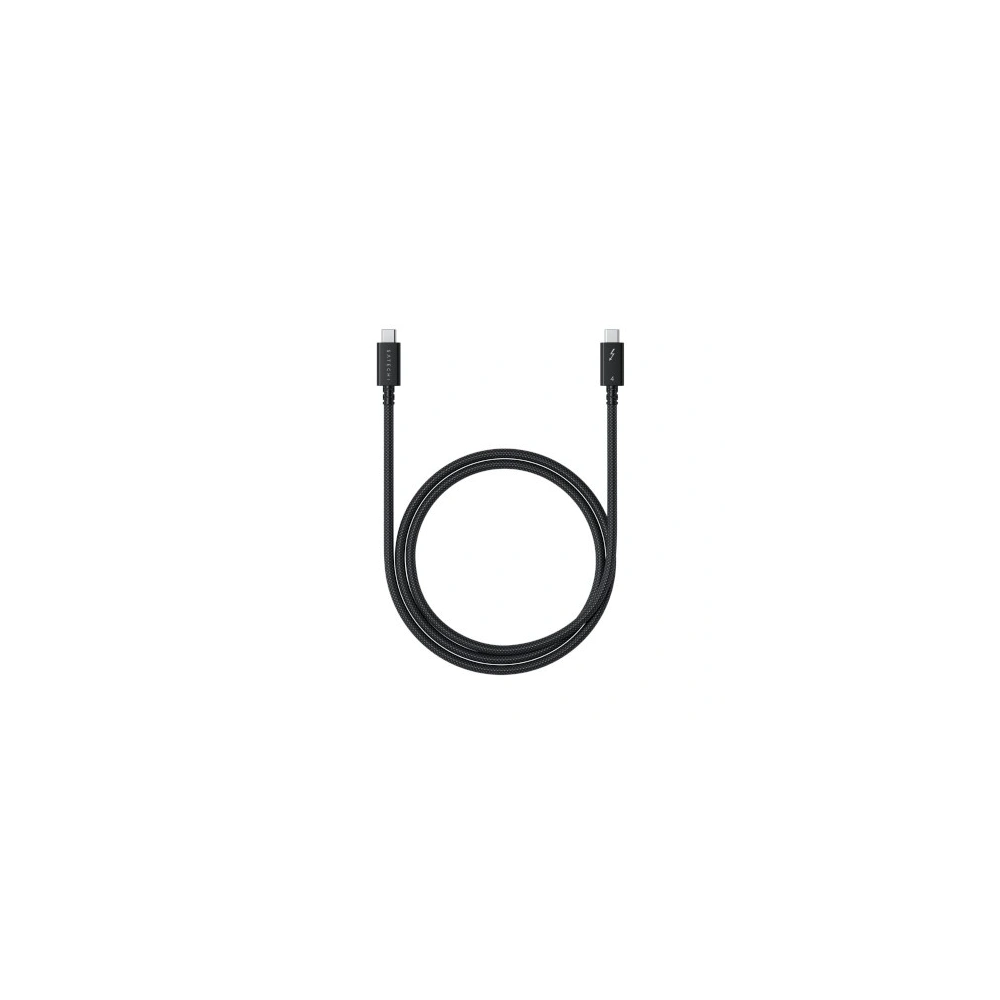 Hurtownia GSM - Kábel Satechi USB-C / USB-C Thunderbolt 4 1m fonott fekete - STH103 - {ean13} - Hurt