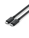 Hurtownia GSM - Kábel Satechi USB-C / USB-C Thunderbolt 4 1m fonott fekete - STH103 - {ean13} - Hurt